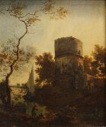 Adam Pijnacker Landscape near Tivoli painting